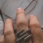 Twist Ring worn