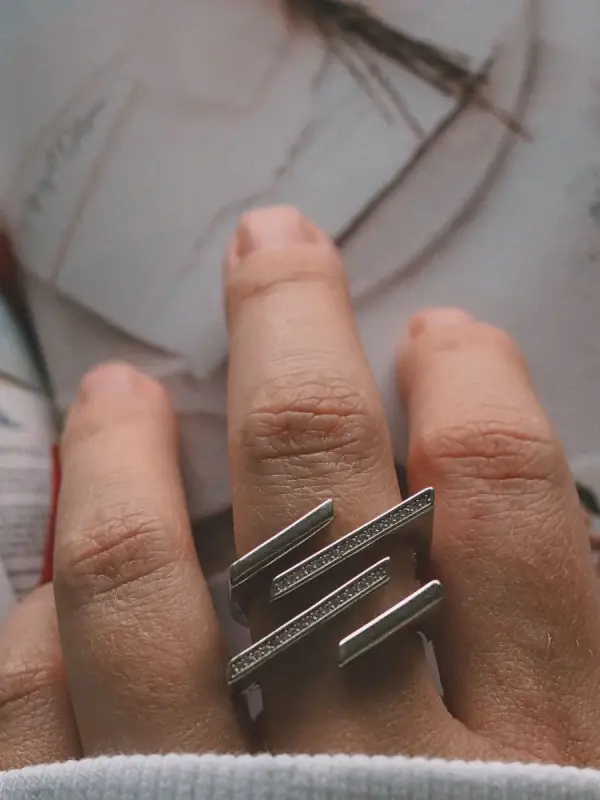 Twist Ring worn